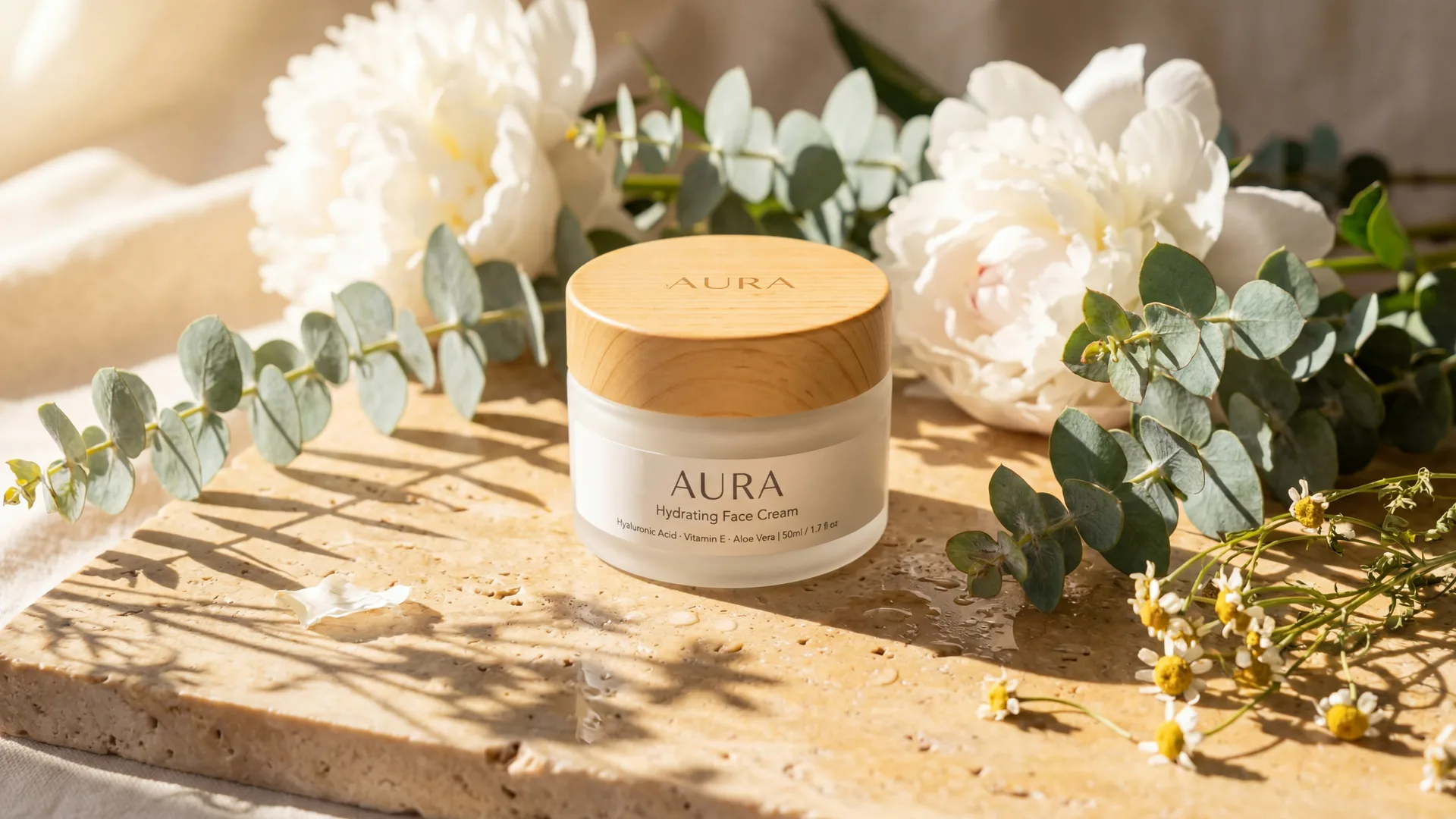 AI-generated lifestyle photo — Skincare Cream