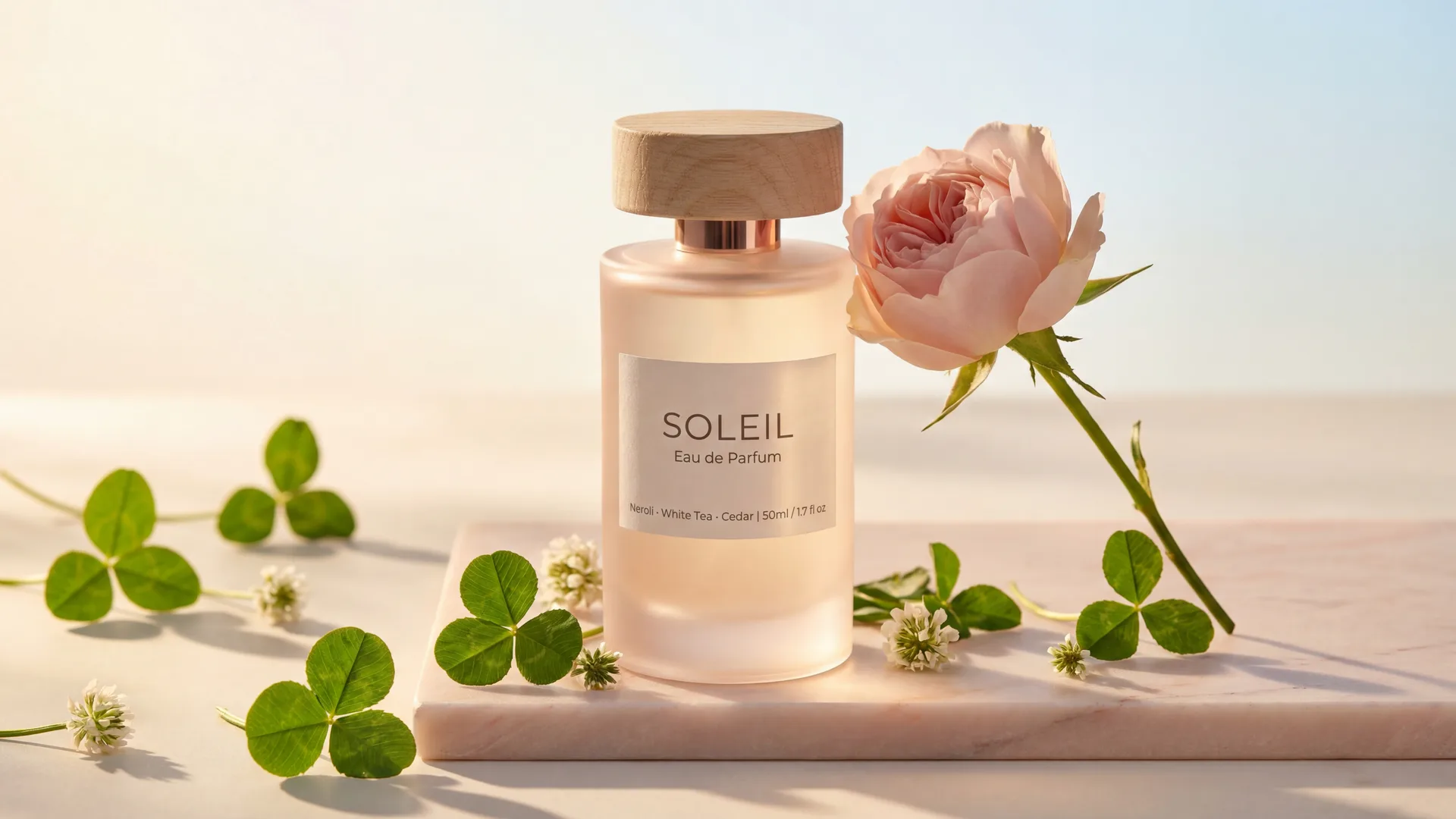 AI-generated lifestyle photo — Perfume