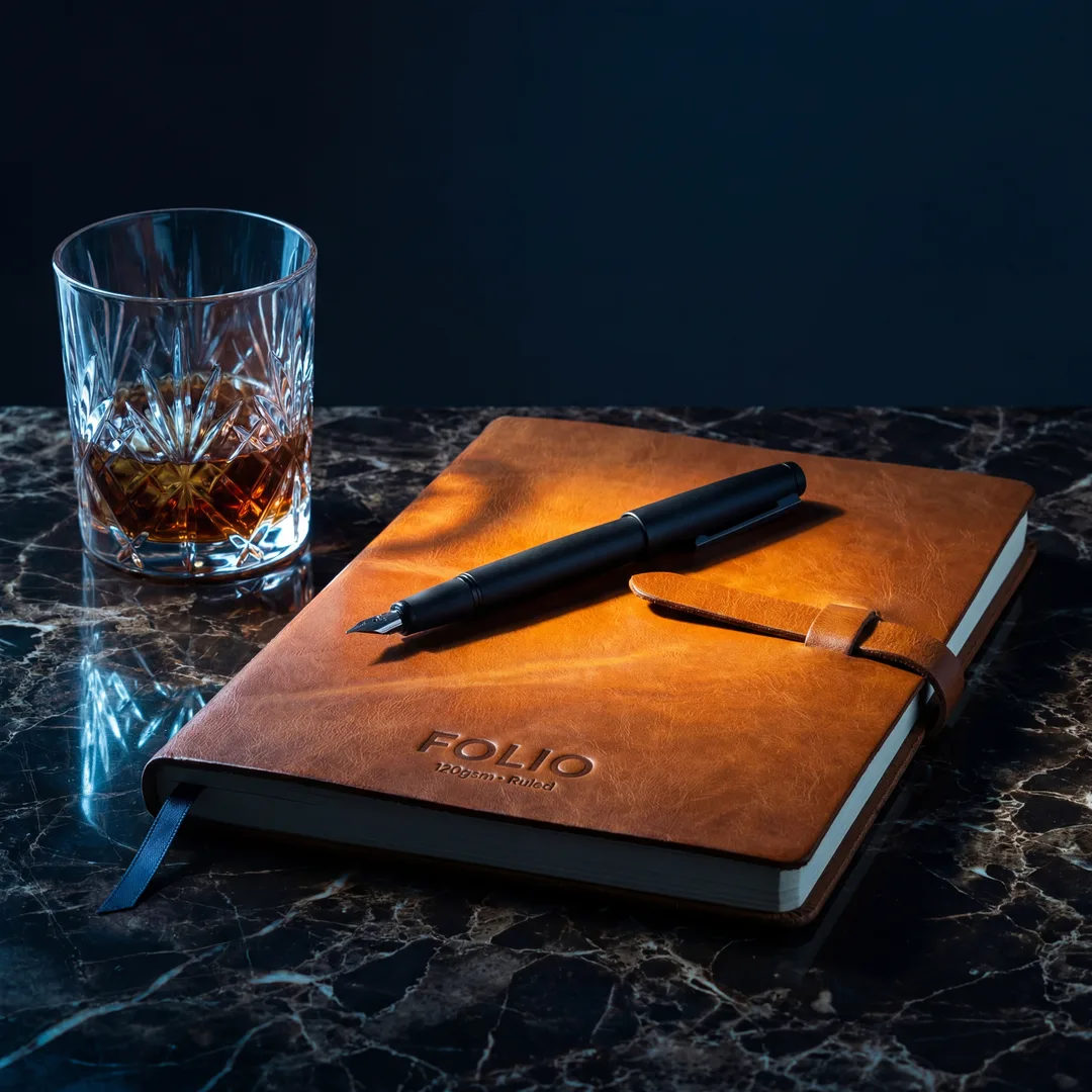 Notebook — AI lifestyle photo